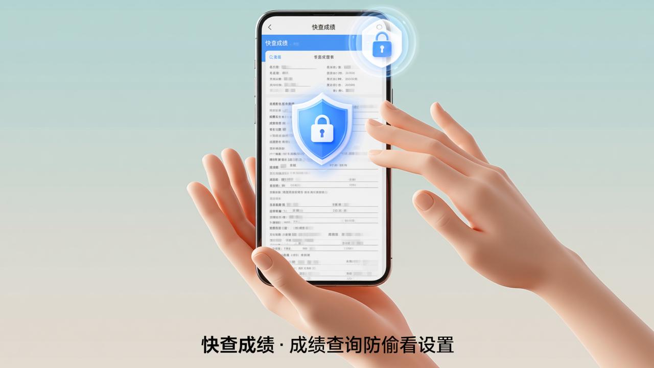 成绩查询防偷看怎么设置