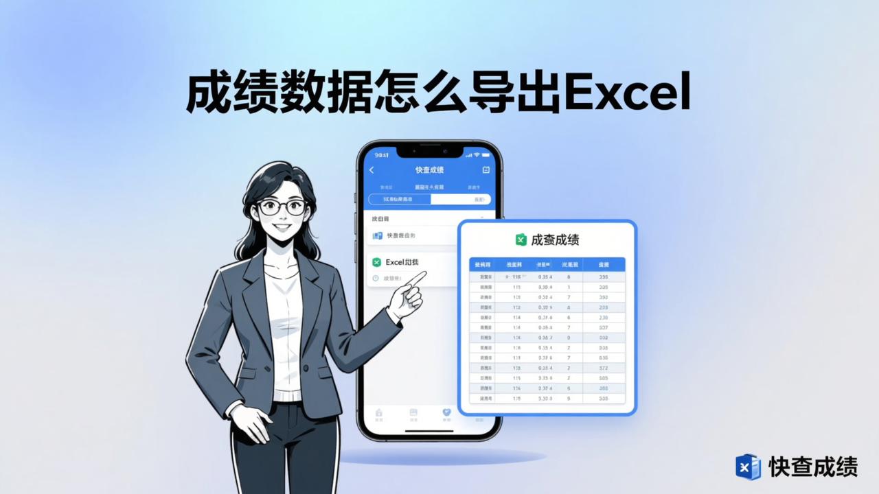 成绩数据怎么导出Excel