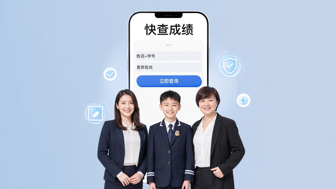 老师发成绩用什么小程序比较好？快查成绩一对一私密查分免费好用