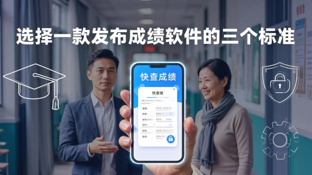 选择一款发布成绩软件的三个标准