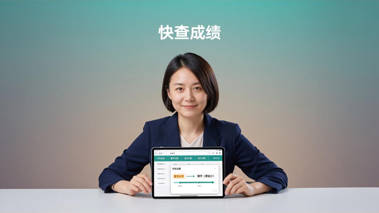 成绩单管理功能谁更全？合并、导出、修改列名全流程对比