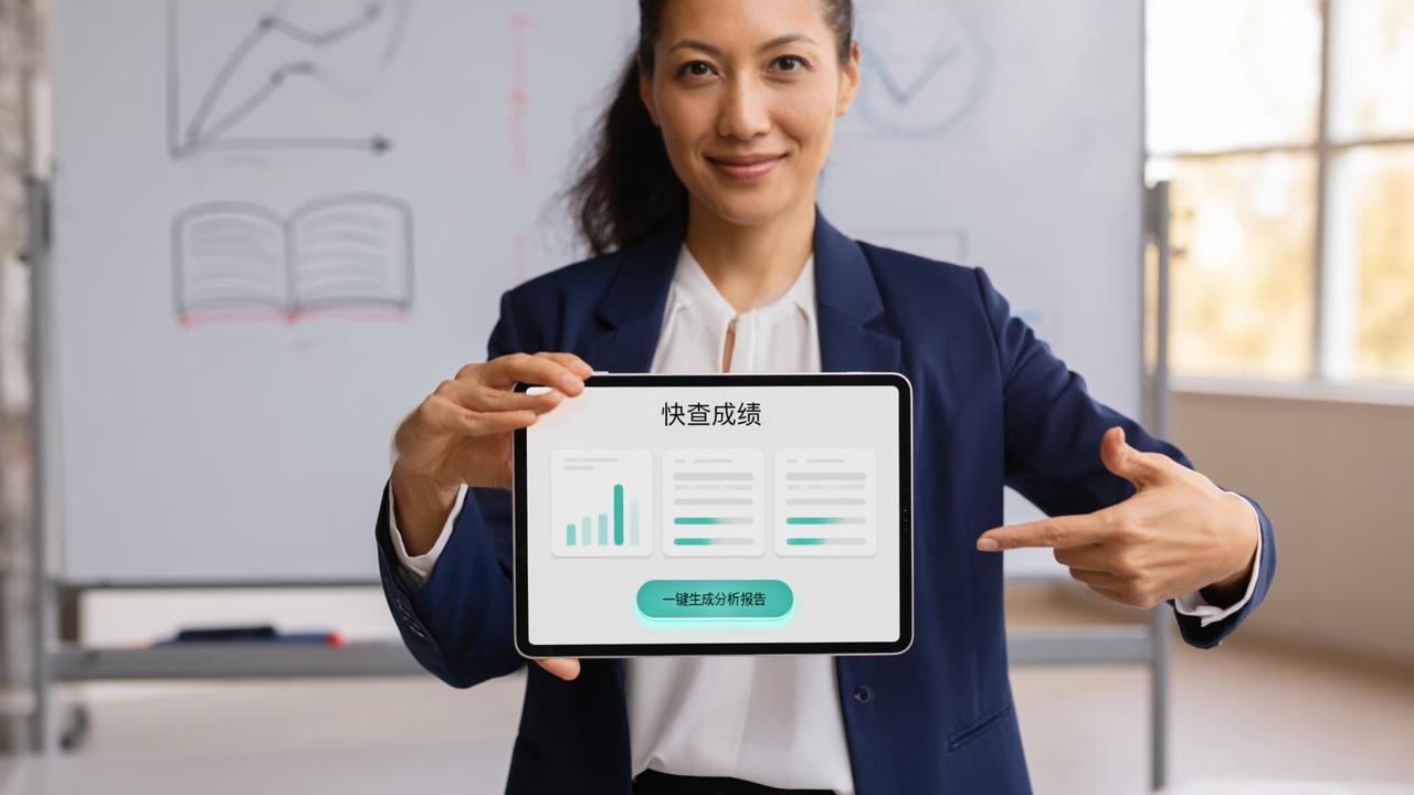 老师减负工具有哪些？快查成绩自动发布成绩+生成分析总结