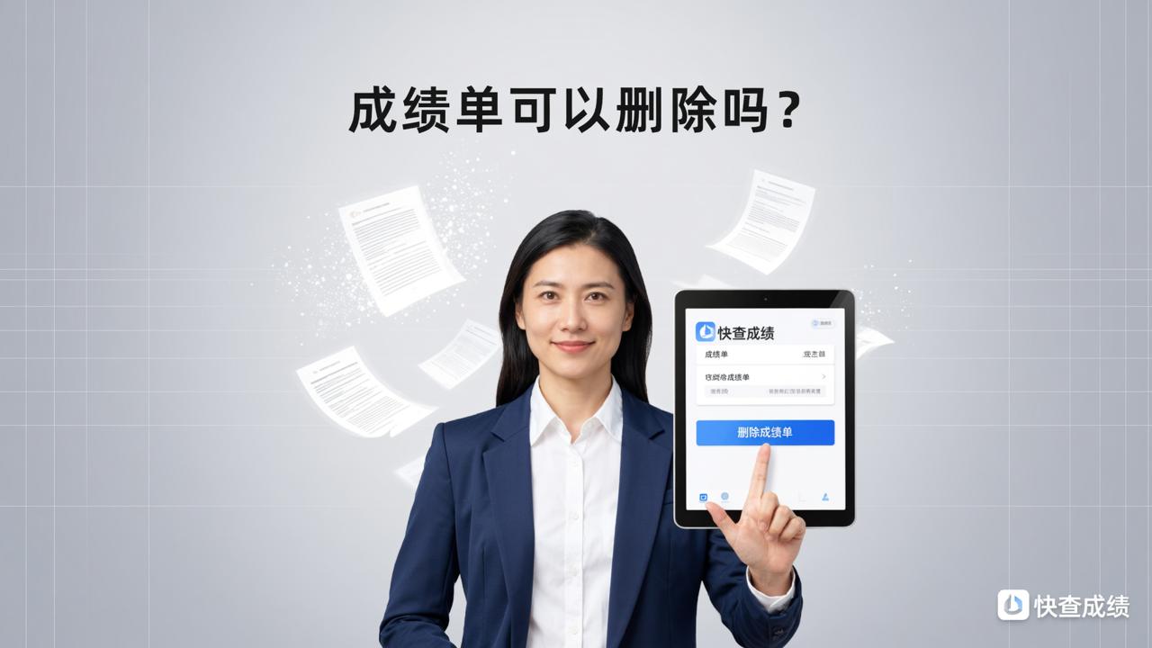 成绩单可以删除吗？「快查成绩」删除成绩单操作指南，轻松管理历史成绩数据