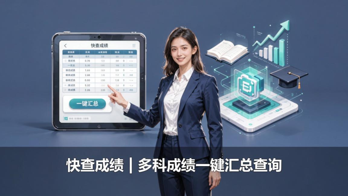 多科成绩怎么汇总查询？「快查成绩」多科成绩一键查，Excel导入自动汇总