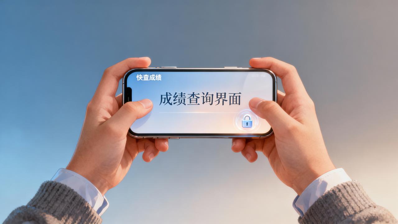 查成绩怕被同学偷看怎么办？快查成绩，一对一私密查完即锁防偷看